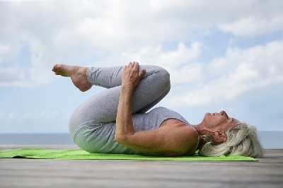 Woman Doing Yoga